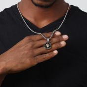 Guiding Star Men Necklace - Sterling Silver