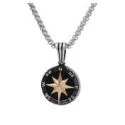 Guiding Star Men Necklace - Sterling Silver
