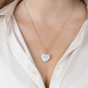 Heart of Pearl Necklace - 18K Gold Vermeil