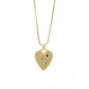 The Power of Three Heart Necklace