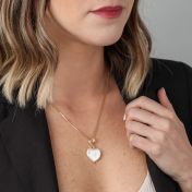 Heart of Pearl Necklace - 18K Gold Vermeil