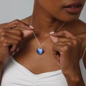 Heart of the Ocean Necklace [Sterling Silver]