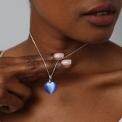 Heart of the Ocean Necklace [Sterling Silver]