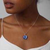 Heart of the Ocean Necklace [Sterling Silver]