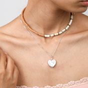 Sandy Beach Howlite Necklace