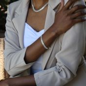 Herringbone Bracelet - Sterling Silver