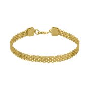Herringbone Bracelet - 18k Gold Plated
