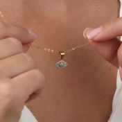 Hestia Evil Eye Necklace