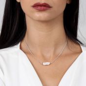 Precious Baroque Pearl Necklace [Sterling Silver]