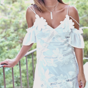 The Rule of 3 Braille Necklace - Silver Plated