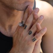 Joshua Signet Men Ring - Sterling Silver