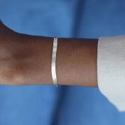 Katherine Herringbone Bracelet [Sterling Silver]