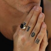 Men's Onyx Ring in Sterling Silver 