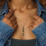 I Love You Braille Necklace [Classic]