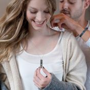 I Love You Braille Necklace - Sterling Silver [Classic]