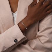 Classic Paperclip style Bracelet [Sterling Silver]