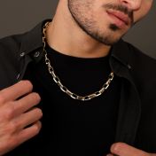 Links Necklace [Gold Plated] - 10MM