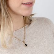Black Halo Necklace