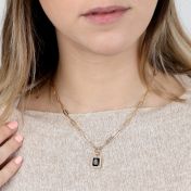 Black Halo Necklace