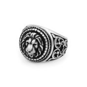 Lionheart Men Ring - Sterling Silver