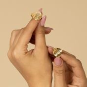 Precious Spot Map Ring [18K Gold Plated]