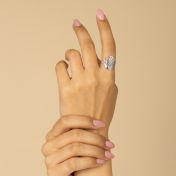 Precious Spot Map Ring [Sterling Silver]