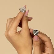 Precious Spot Map Ring [Sterling Silver]