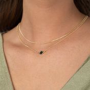 Maria Necklace with Nano Bible [18K Gold Vermeil]