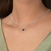 Maria Necklace with Nano Bible [Sterling Silver]