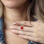 Red at play Necklace