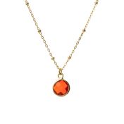 Red at play Necklace