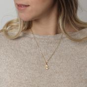 Sun Goddess Hexagon Necklace