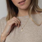 Sun Goddess Hexagon Necklace