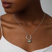 Colors of the Sea Pearl Necklace - Sterling Silver