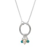 Colors of the Sea Pearl Necklace - Sterling Silver