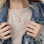 Star Goddess Octagon Necklace