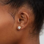 Crown Jewel Stud Earrings [Big]