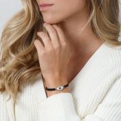 Oneiroi Evil Eye Adjustable Black Bracelet