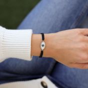 Oneiroi Evil Eye Adjustable Black Bracelet