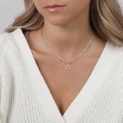 Shine Bright Heart Necklace [Sterling Silver]