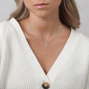 Shine Bright Heart Necklace [Sterling Silver]