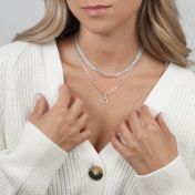 Shine Bright Heart Necklace [Sterling Silver]