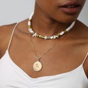 British Vintage Coin Necklace