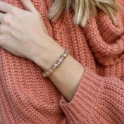 Sunlight Engraved Bracelet