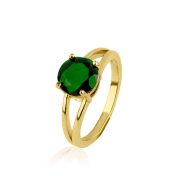 Bright Sky Birthstone Ring - Genuine Stone
