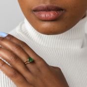 Bright Sky Birthstone Ring - Genuine Stone
