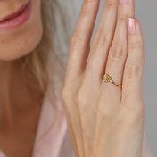 Delicate Heart Ring