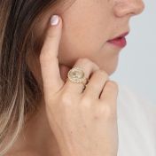 French Vintage Coin Ring