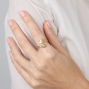 Golden Fish Ring