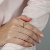 Braided Sphere Ring